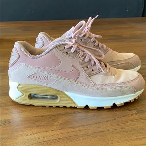 Pink Suede Nike Air Max